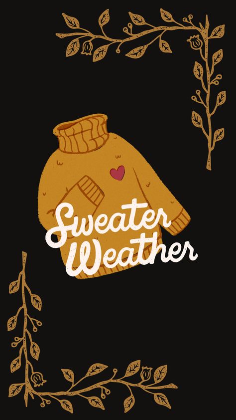 Sweater Weather Fall Phone Background Fall Phone Wallpaper, Phone Background, Phone Wallpapers, Phone Backgrounds, Sweater Weather, Phone Wallpaper, Art Inspiration, Wallpapers, Art