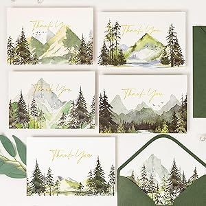 Watercolor Flowers Tutorial, Flowers Tutorial, Mountains Landscape, Watercolor Mountains, Cards With Envelopes, Flower Tutorial, Mountain Landscape, 50 50, Gold Foil