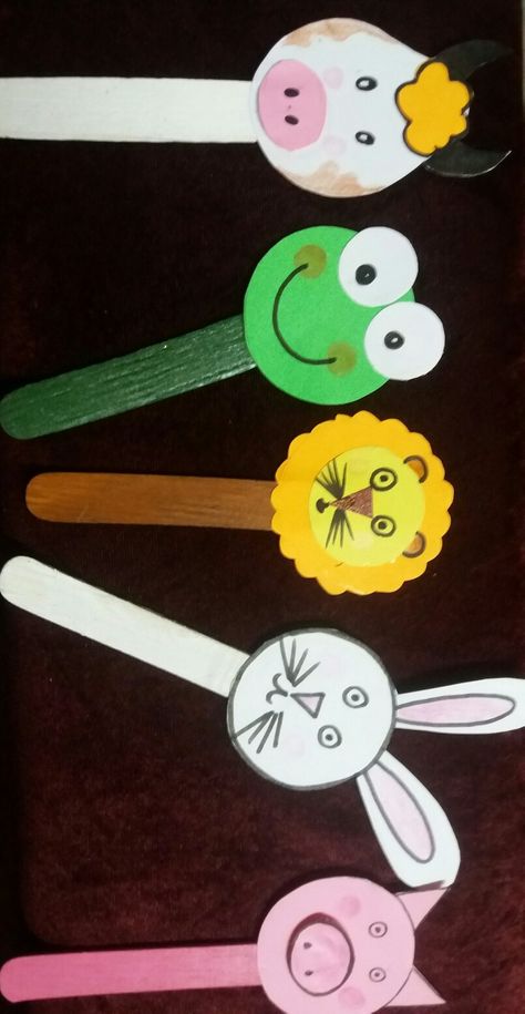 Ice Cream Stick Puppet, Ice Cream Stick Activity, Stick Puppet Ideas, Craft From Ice Cream Stick, Ice Cream Sticks Craft Ideas For Kids, Ice Cream Stick Crafts For Kids, Stick Puppets For Kids, Ice Sticks Craft Ideas, Craft With Ice Cream Sticks