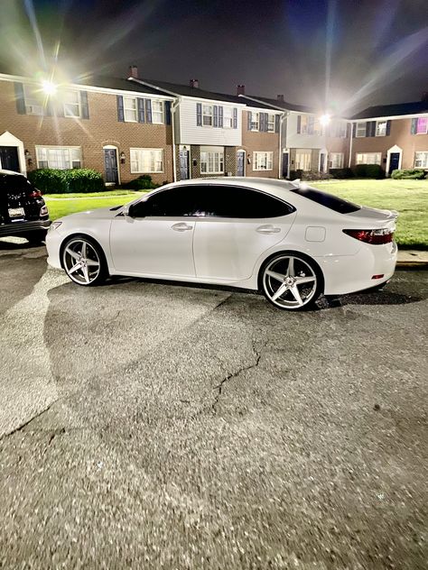 2013 lexus es 350 on 22 inch rims Lexus Es350 Custom, White Lexus, 22 Inch Rims, Lexus Ls 460, 20 Inch Rims, Car Rims, Dream Cars Bmw, Large Suv, Cars Bmw