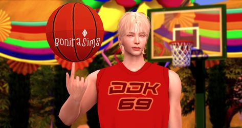 Basketball Pose, Basketball Poses, Single Poses, Ts4 Poses, Sims 4 Teen, Basketball Uniforms, Sims 4 Mods Clothes, Sims 4 Cc Finds, The Sims4