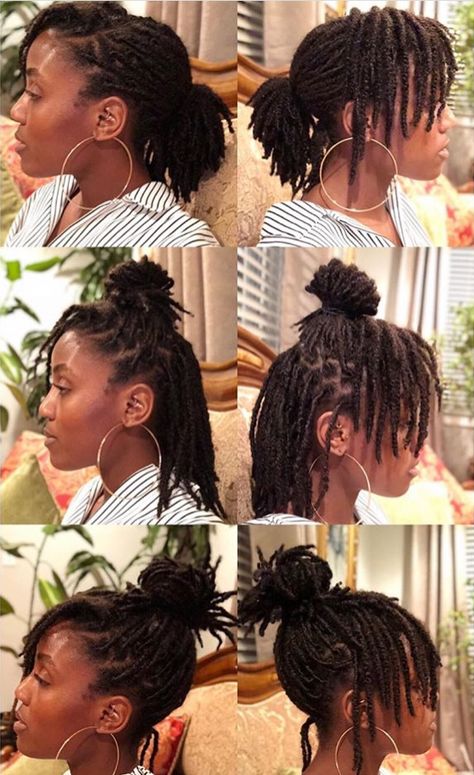 Styling My Hair, Dreadlocks Hair Care, Short Dreadlocks Styles, Half Up Bun, Short Locs Hairstyles, Faux Locs Hairstyles, Dreadlock Styles, Dreads Styles, Hair Twist Styles