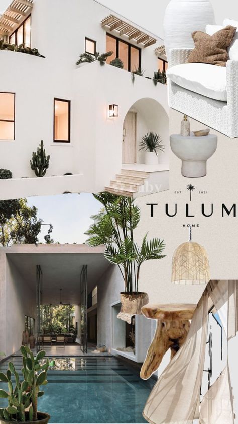 Tulum Home #tulum #homedecor Tulum Mood Board, Tulum Home, Brand Board, Tulum, Connect With People, Your Aesthetic, Creative Energy, Mood Board, Energy