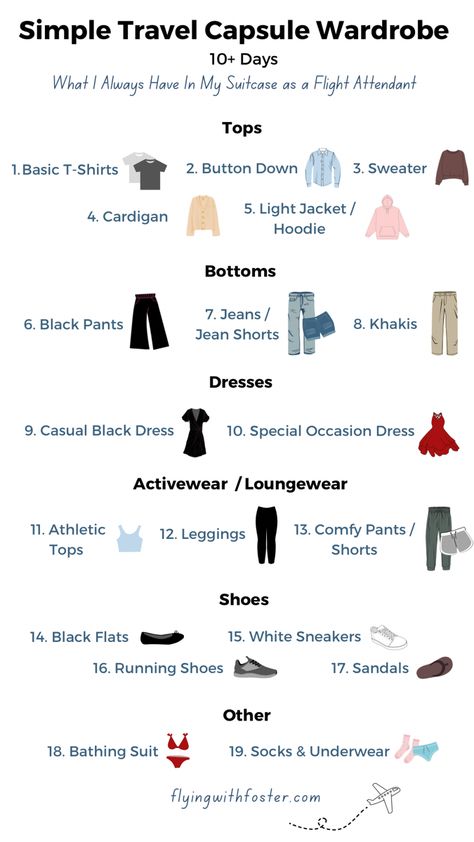 Flight Attendant Packing List, Flight Attendant Tips, Flight Attendant Essentials, Flight Attendant Must Haves, Flight Attendant Packing, Airline Attendant, Become A Flight Attendant, Europe Honeymoon, Travel Life Hacks