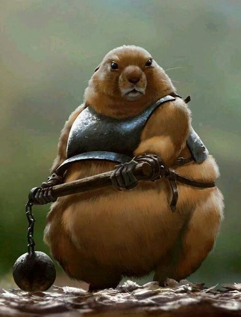 Prairie Dog, Dungeons And Dragons Characters, Fantasy Warrior, Arte Fantasy, 판타지 아트, Creature Concept, 영감을 주는 캐릭터, Fantasy Artwork, Creature Design