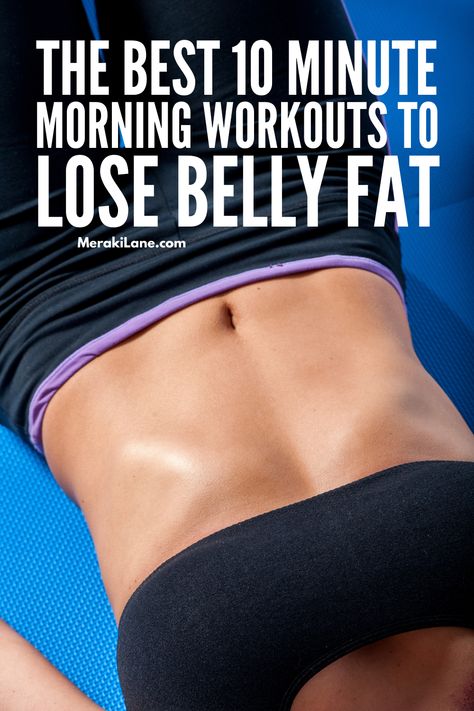 10 Min Morning Workout, 10 Minute Morning Workout, Full Body Blast, Good Mornings Exercise, Lower Belly Fat Workout, Pooch Workout, Lower Belly Pooch, Burner Workout, Burn Belly Fat Workout