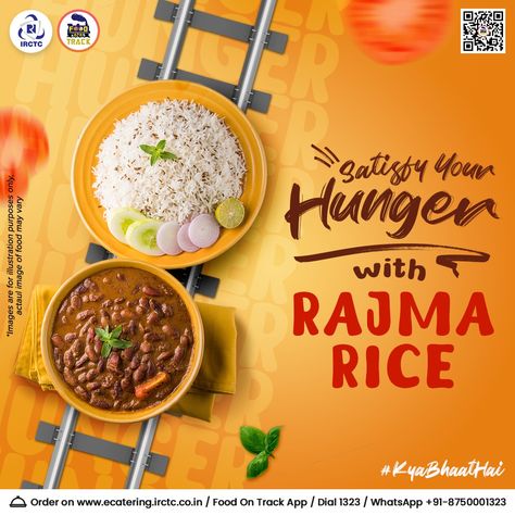 Catering Marketing Ideas, Catering Creative Ads, Food Graphic Design Poster Ideas, Food Ads Creative Marketing, Food Creative Post, Rice Ads, Catering Poster, Rajma Rice, Food Creative Ads