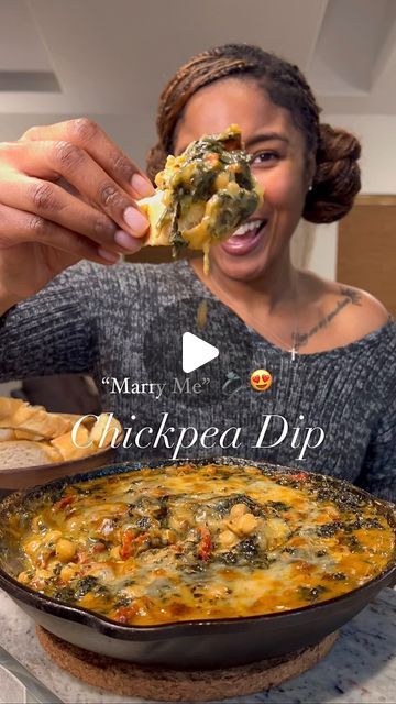 Chick Pea Dip, Marry Me Chickpeas Vegan, Chickpea Dip Recipes, Marry Me Chickpeas, Chickpea Meals, Knorr Vegetable Dip, Lentil Dip, Vegan Spinach Dip, Chickpea Dip