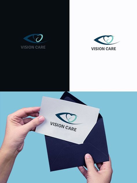 Vision Care Eye Logo Logo Description, Eye Clinic, Science Design, Clinic Logo, Eye Logo, Own Company, Clinic Design, Care Logo, Vision Care