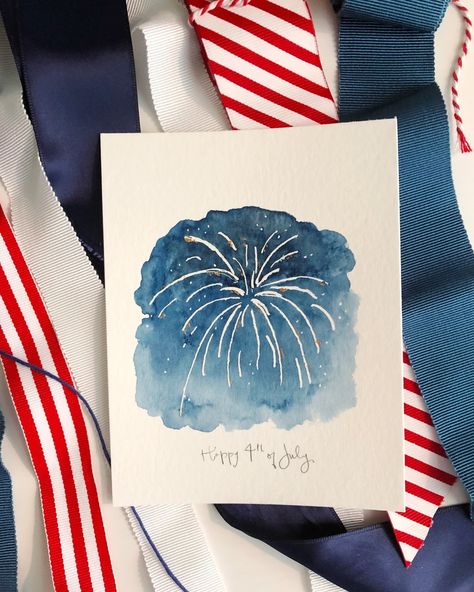 All Posts • Instagram Firework Watercolor, Fireworks Watercolor, Watercolor Fireworks, Veterans Day Thank You, Watercolor Calendar, Watercolour Ideas, Paintings Tutorials, About Instagram, Happy Fourth Of July