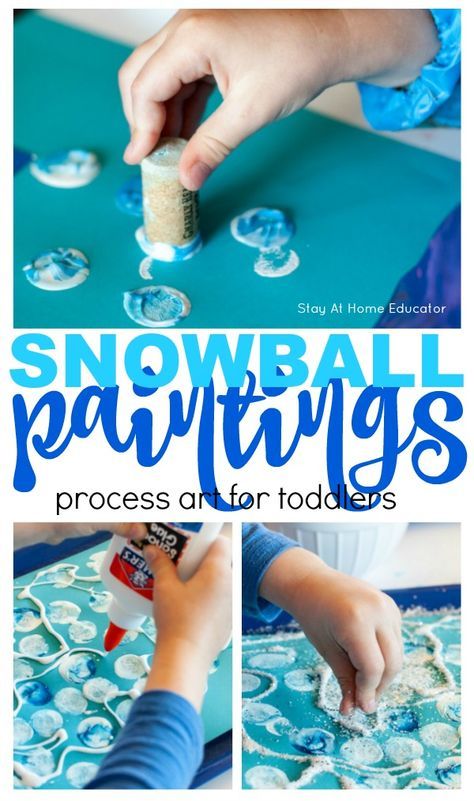 January Process Art, Process Art Winter Preschool, Winter Art Activity Preschool, Winter Open Ended Art Preschool, December Reggio Activities, January Process Art Preschool, Process Winter Art For Preschool, Preschool Winter Process Art, Winter Art Center Preschool