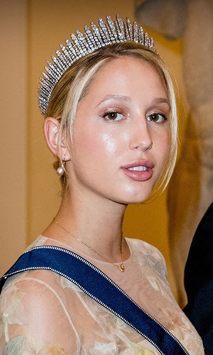 Princess Maria Olympia Of Greece, Maria Olympia Of Greece, Princess Maria Olympia, Alexios Of Greece, 50th Birthday Dinner, Maria Olympia, Princess Olympia, Princess Olympia Of Greece, Greece Dress