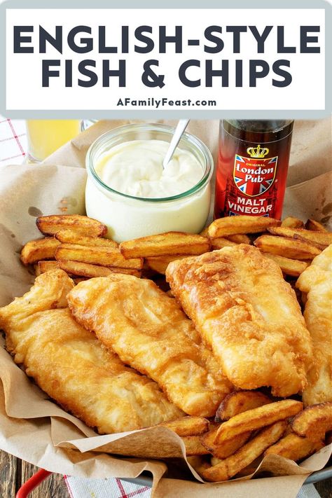 Western Food Recipes, Western Foods, Fish And Chips Batter, English Fish And Chips, Beer Battered Fish Recipes, Hawaii Fish, British Fish And Chips, Fish Batter Recipe, Fish N Chips Recipe