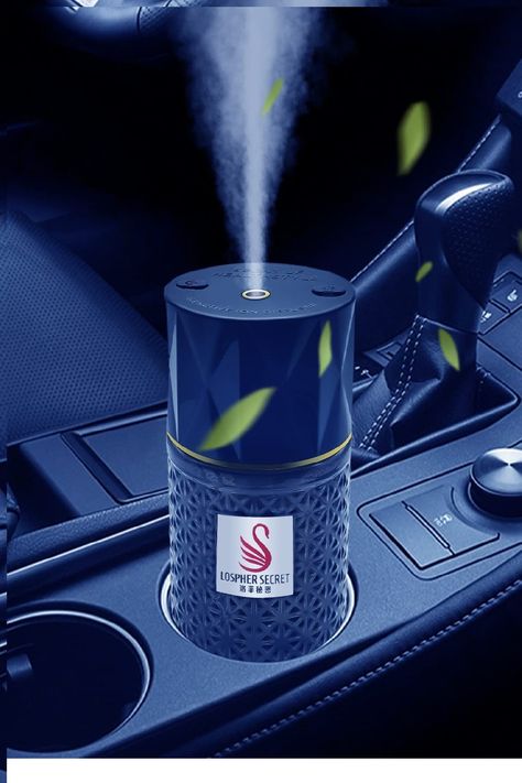 Luxury Car Accessories Gift for Men Women with Night Light (Black) Luxury Car Accessories, Car Oil Diffuser, Car Accessory Gifts, Air Freshener Car, Car Oil, Humidifiers, Mini Car, Car Air Fresheners, Car Freshener