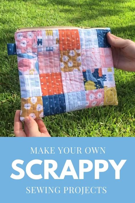 Sewing Projects For Mothers Day, Small Quilted Projects, Super Easy Sewing Projects, Quilting Projects Ideas, Leftover Fabric Ideas, Small Quilting Projects, Fat Quarter Sewing Projects, Sewing Project Ideas, Emily Jane