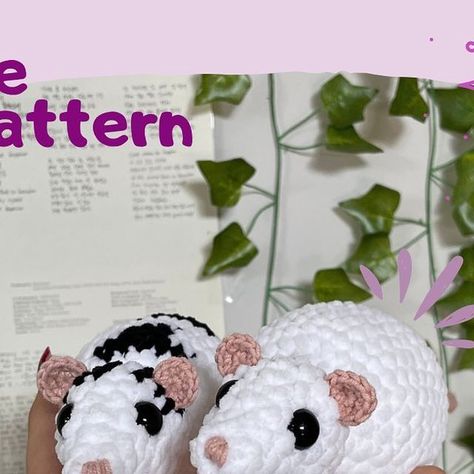 Handmade plushies 🧸 on Instagram: "🐀 PATTERN RELEASE AND TESTER APPRECIATION 🐀 I’m very excited to announce that my rat pattern is finally available!! Thanks to all of my testers for helping me fixing any errors and I love all of your rats 🫶🏻 The pattern is free so please enjoy it and tag me under your rats, I would LOVE to see it 🥰 🐀 DO NOT copy, redistribute, sell or claim as your own #freepatternamigurumi #testerappreciation #testercall #szczurki #amigurumipatterns #patternamigurumi #f Rat Pattern, Crochet Project Free, Instagram Pattern, Crochet Cardigan Pattern Free, Easy Crochet Animals, Quick Crochet Patterns, Handmade Plushies, Plushie Patterns, Crochet Design Pattern