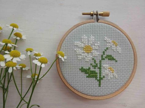 Easy Cross Stitch Patterns, Small Cross Stitch, Pola Kristik, Cross Stitch Patterns Flowers, Mini Cross Stitch, Cute Cross Stitch, Cross Stitch Cards, Floral Cross Stitch, Simple Cross Stitch