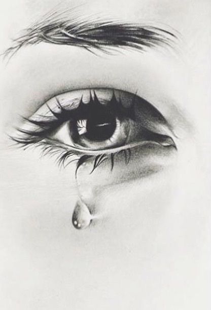 Crying Eyes, Tears Art, Eyeball Art, Eye Drawing Tutorials, Eyes Artwork, Eye Sketch, Pinterest Followers, Charcoal Drawings, Art Drawings Sketches Pencil