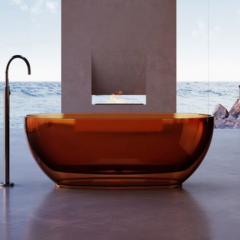 Clear Bathtub, Brown Bathtub, Transparent Bathtub, Gold Bathtub, Resin Bathtub, Color Bathtub, Glass Bathtub, Tuscan Architecture, Plastic Bathtub