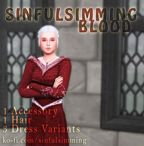 Sinful Simming Sims Medieval, The Sims 4 Pc, Rhaenyra Targaryen, Sims Games, Sims 4 Collections, Sims 4 Cas, Sims 4 Game, Sims 4 Cc Finds, Sims 4 Clothing