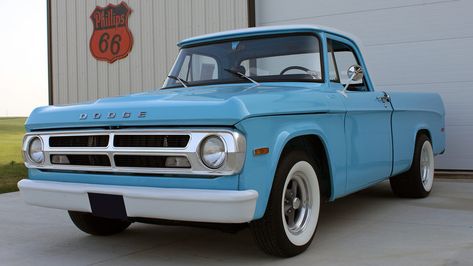 1970 Dodge D100 Pickup | F151.1 | Denver 2016 Dodge Ram Power Wagon, Dakota Truck, Dodge Pickup Trucks, Old Dodge Trucks, Dodge Pickup, Chrysler Cars, Pickups For Sale, Dodge Truck, Classic Pickup Trucks