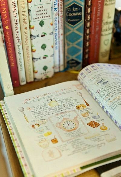 Beautiful Cookbooks, Saturday Baking, Where Women Create, Cookbook Collection, Susan Branch, Branch Art, Baking Book, Favorite Cookbooks, Cook Books