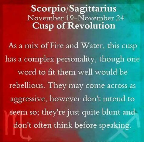 Cusp of revolution Scorpio Sagittarius Cusp Tattoo, Scorpio Sagittarius Cusp, Scorpio Sun Sign, Cusp Signs, Zodiac Quotes Scorpio, Zodiac Cusp, Sagittarius Scorpio, Scorpio Love, Scorpio Zodiac Facts