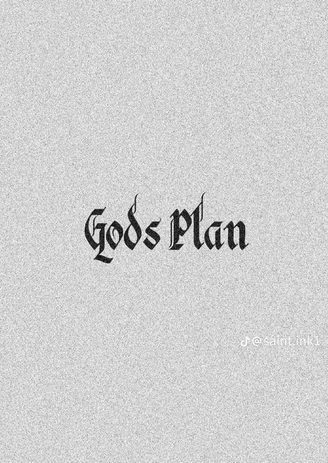 Tattoo Text About God, God Related Tattoos Men, Small Script Tattoo Men, God Plan Tattoo, Font Tattoo Men, R U Mine Tattoo, Simple Tattoos For Guys Unique, Mens Small Tattoo Ideas Unique, Small Angel Tattoo Men