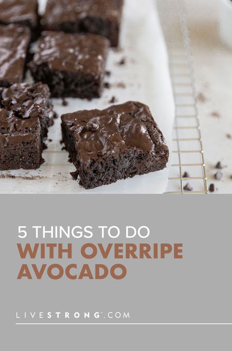 Bad Avocado What To Do With, How To Hide Avocado In Food, Leftover Avocado Recipes, Over Ripe Avocado Recipes, Baking With Avocado Recipes, Dessert With Avocado, What To Do With Avocado Seeds, Recipes Using Ripe Avocados, Things To Make With Avocados