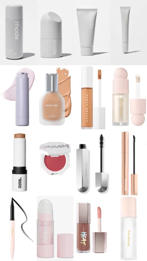 Makeup Skincare Routine, Apple Body Shape Outfits, College Makeup, American Makeup, Rem Beauty, Ulta Makeup, Makeup Display, Apple Body Shapes, School Makeup