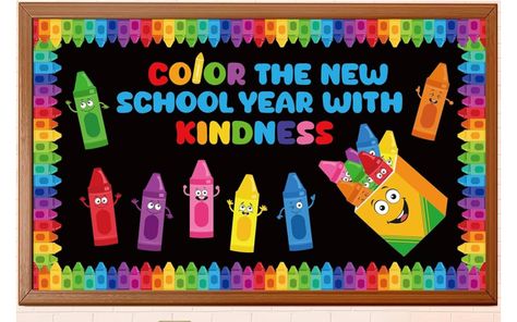 Classroom Door, The New School, New School Year, Bulletin Board, Bulletin Boards, School Year, Back To School, Preschool, Color