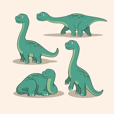 Brontosaurus Art, Diplodocus Illustration, Brontosaurus Drawing, Cute Brontosaurus, Long Neck Dinosaur, Art Time, Pinch Pot, Colour Scheme, Jurassic World