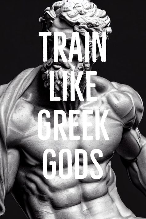 Train like it last Greek Physique, Greek God Physique, Exercise Regularly, Get Enough Sleep, Muscle Definition, Take Care Of Your Skin, Greek Gods And Goddesses, Greek God, Fitness Inspiration Body