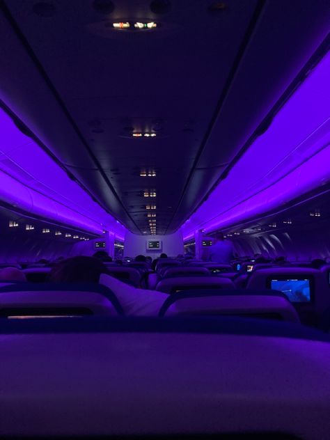 Purple Rich Aesthetic, First Class Aesthetic, Girl Life Aesthetic, First Class Plane, First Class Flight, Aesthetic Money, First Class Flights, Dark Purple Aesthetic, Insta Ideas