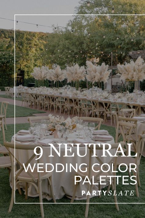 Wedding Colour Schemes Champagne Color Combinations, Champagne And Neutral Wedding, Neutral Fall Wedding Color Palette, Natural Wedding Palette, Wedding Neutral Color Palette, Neutral Color Palette Wedding Guests, Classic Wedding Colors Colour Palettes, Neutral Wedding Theme Color Schemes, Minimalist Neutral Wedding