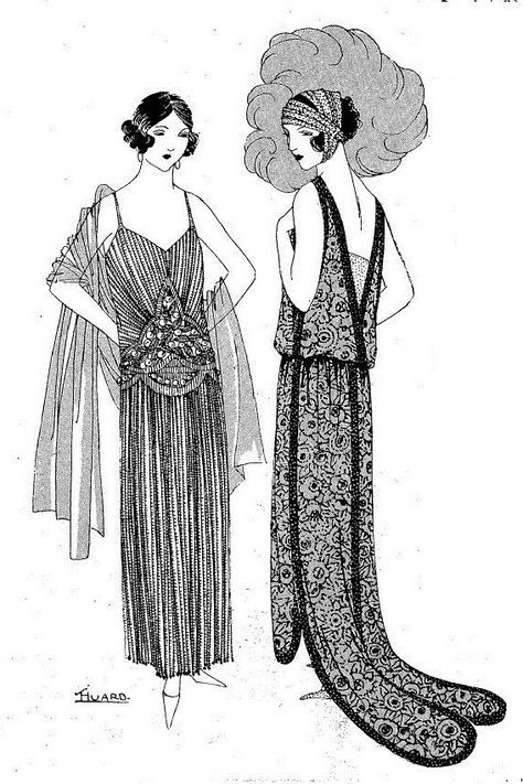 Golden Age Fashion, 1920 Style, 1920 Dress, Inspo Art, 1920 Fashion, Fashion Illustration Vintage, Petite Fashion Tips, 1920s Style, 20th Century Fashion