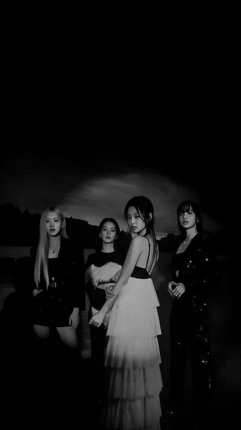 Dark Blackpink, My Favorites, I Want, Photoshop, Black And White, White, Black