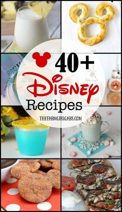 Food Disneyland, Disney Inspired Recipes, Disney Themed Food, Disneyland Aesthetic, Disney Dishes, Disney Inspired Food, Cupcake Tier, Disney Desserts, Disney Dinner