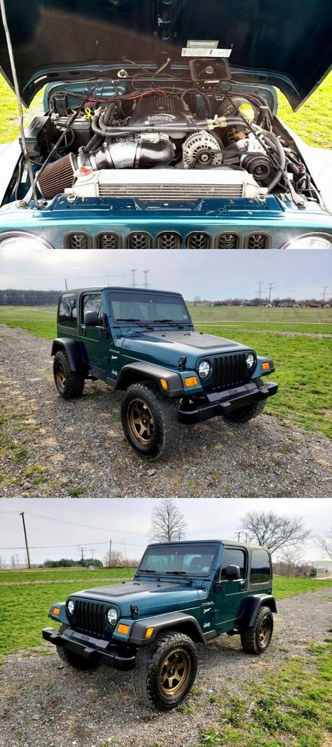 1997 Jeep Wrangler V8 1997 Jeep Wrangler, Bronze Wheels, Ls Swap, All Terrain Tyres, Weather Tech, Fender Flares, Great Memories, Manual Transmission, My Collection