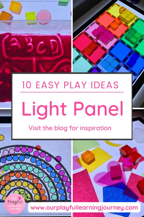 Light Panel Activities, Light Table Manipulatives, Light Table Sensory Play, Spring Light Table Activities, Flisat Light Table, Light Table Ideas For Preschoolers, Light Table Activities, Light Box Activities, Diy Light Table