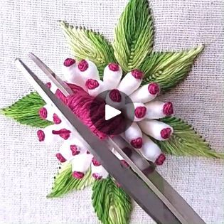 Embroidery Lessons, 3d Embroidery, Silk Ribbon Embroidery, Diy Crochet Projects, Embroidery Tutorials, Ribbon Embroidery, New Tricks, Silk Ribbon, Diy Crochet