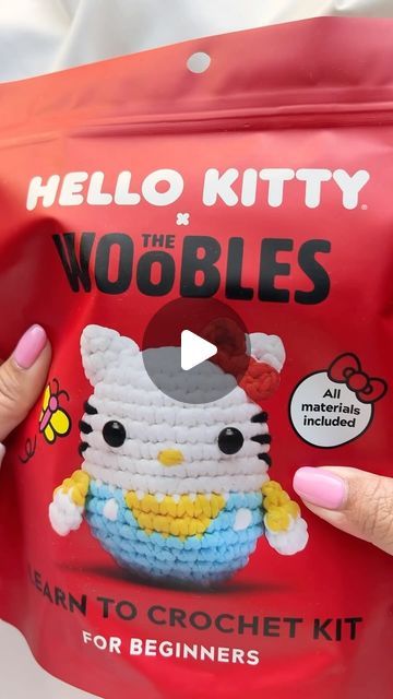 The Woobles on Instagram: "🚨NEW KITS ALERT: If you’re ready for some major adorableness in your life, then come scoop up @hellokitty , My Melody, and Cinnamoroll in the Cuteness Overload Bundle! Overflowing with members of the @sanrio crew plus their can’t-live-without accessories, it’s a cute addition to any Woobler’s collection.  #thewoobles #amigurumi #crochet #crochetkit #amigurumikit #learntocrochet #learncrochet #crochetforbeginners #amigurumiforbeginners #learnamigurumi #crocheting #learntocrochetkit #wooblescrochet #sanrio #hellokitty #mymelody #cinnamoroll" Woobles Crochet Kit, The Woobles, My Melody And Cinnamoroll, Amigurumi For Beginners, Crochet Kit, I Think Of You, My Melody, Learn To Crochet, Crochet For Beginners