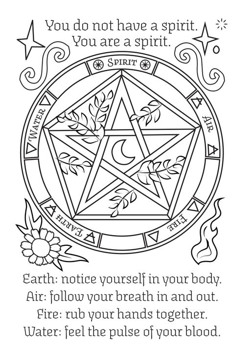 Pentagram Coloring Pages, Norse Pagan Coloring Pages, Grimoire Coloring Pages, Wiccan Coloring Pages Free Printable, Wheel Of The Year Coloring Page, Wiccan Doodles, Mabon Spells, Scary Coloring Pages For Grown Ups, Witchy Things To Draw