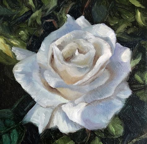 Rose Art Painting, Rose Painting Acrylic, Oil Painting Lessons, Painting Flowers Tutorial, Rose Sketch, Rose Oil Painting, Painting Video, Oil Painting Tutorial, Acrylic Painting Lessons