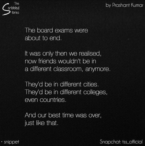 School Memories Quotes, Best Farewell Quotes, School Days Quotes, High School Quotes, School Life Memories, School Life Quotes, Farewell Quotes, Really Deep Quotes, End It