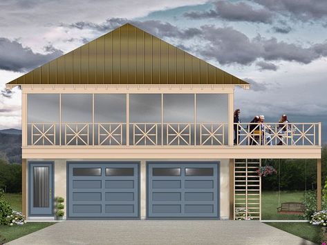 Boat Storage Garage, 006G-0146 Quonset House, Garage Homes, Garage Apartment Floor Plans, Boat Garage, Garage Plans With Loft, Garage Apartment Plan, Plan Garage, Apartment Plan, Small Home Plan