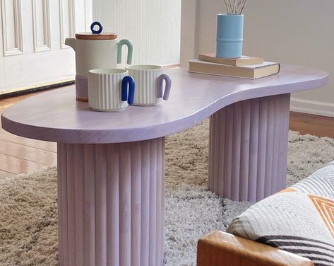 Diy Coffee Tables, Funky Painted Furniture Diy, Painted Furniture Diy, Dekorasi Kamar Tidur, Tables Diy, Diy Coffee Table, Diy Home Furniture, Funky Painted Furniture, Diy Coffee