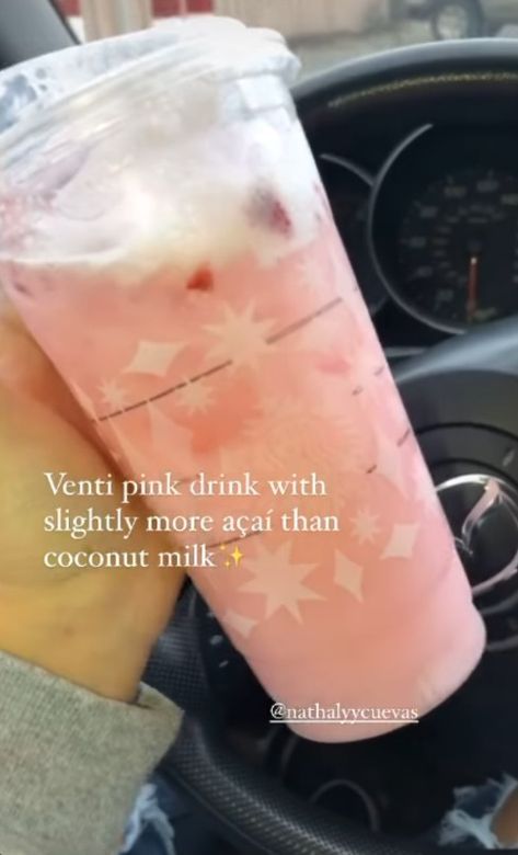 if you are interested in what Nathaly Cuevas starbucks order is here it is🤍✨ Nathaly Cuevas Starbucks Drink, Horchata Recipe Mexican, Pink Drink Starbucks, Horchata Recipe, Drink Starbucks, Starbucks Orders, Starbucks Order, Starbucks Drinks Diy, Secret Starbucks Recipes