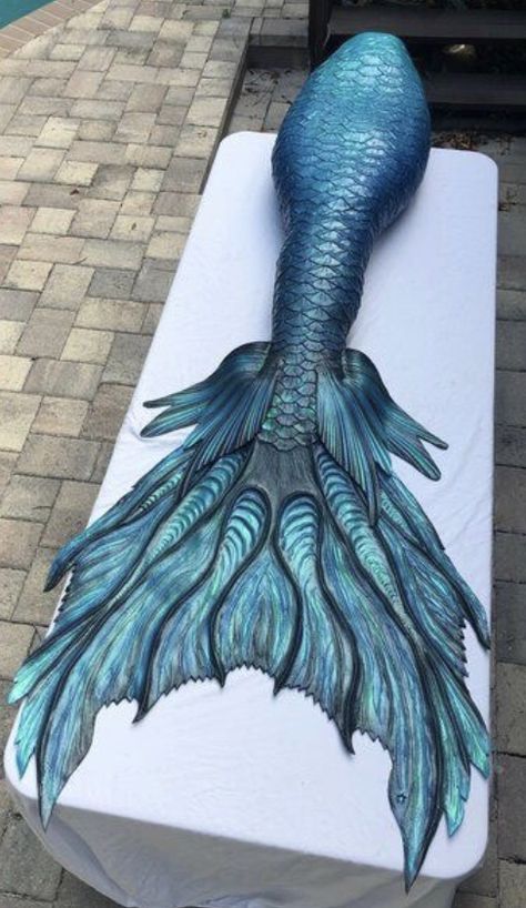 Bioluminescent Mermaid Tail, Light Blue Mermaid Tail, Galaxy Mermaid Tail, Mermaid Tail Realistic, Blue Mermaid Tail Aesthetic, Pretty Mermaid Tails, Mermaid Tails Aesthetic, Dark Blue Mermaid Tail, Dark Mermaid Tail