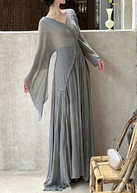 Cotton Maxi Dresses, Neck Wrinkles, Comfortable Room, Cotton Maxi, Maxi Dress Cotton, Mode Inspo, Dresses Long Sleeve, Boho Stil, Cup Size